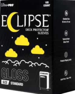 Eclipse Gloss Standard Deck Protector Sleeves - Lemon Yellow (105 stuks) - Boxed
