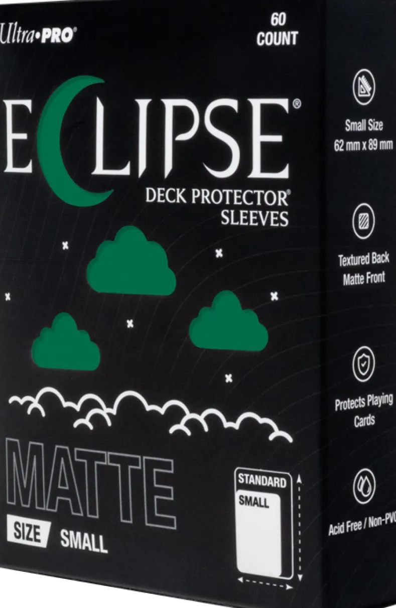 Eclipse Matte Small Sleeves - Forest Green (60 stuks) - Boxed