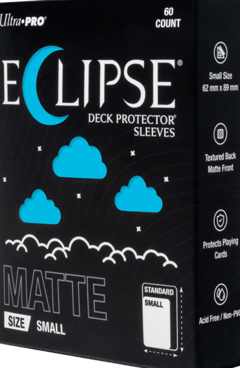 Eclipse Matte Small Sleeves - Sky Blue (60 stuks) - Boxed