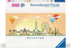 Een Dag in Parijs Puzzel (1000 stukjes)