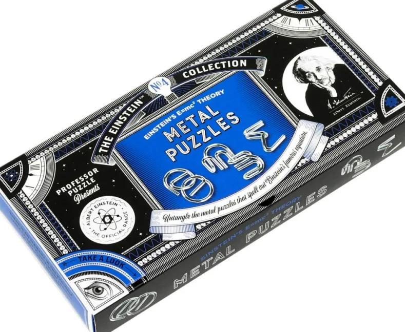 Einstein - E=Mc2 Metal Puzzel