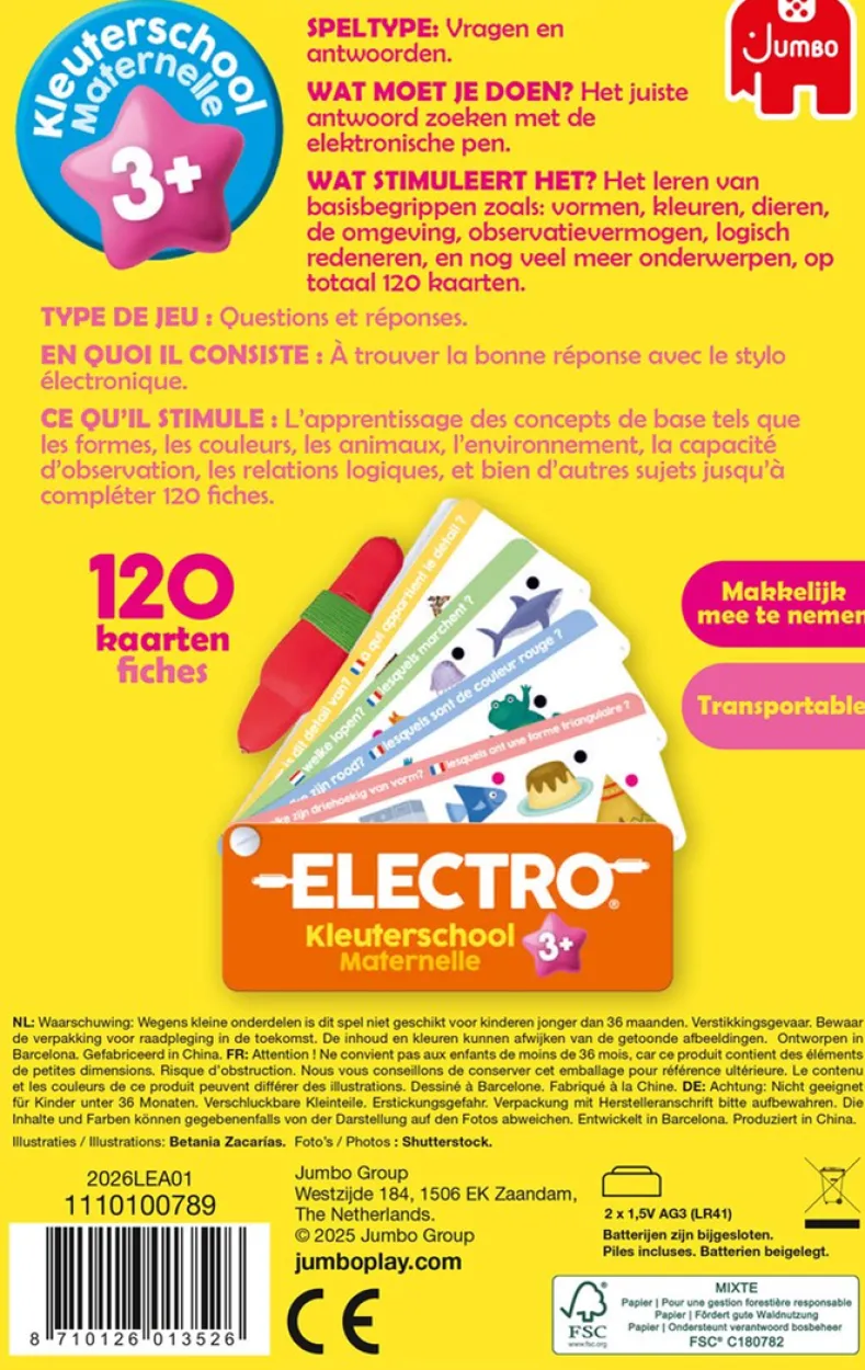 Electro Fan On the Go - Kleuterschool