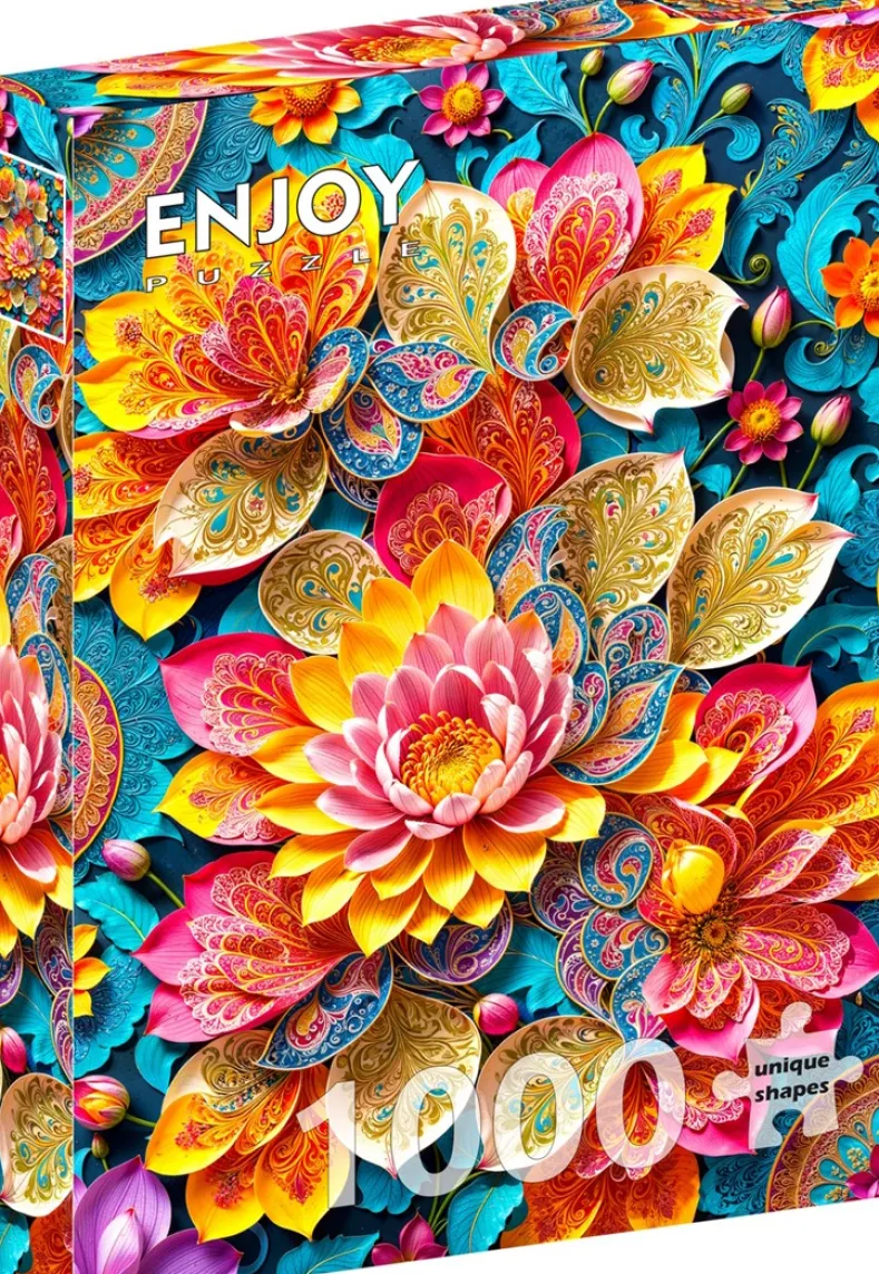Elegant Waterlilies Puzzel (1000 stukjes)