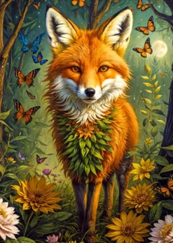 Enchanted Fox Puzzel (1000 stukjes)