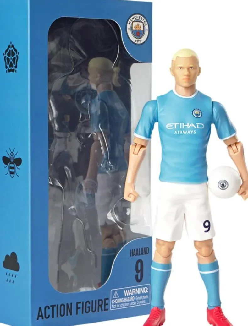 Erling Haaland Manchester City – Actiefiguur Voetballer (20 cm)