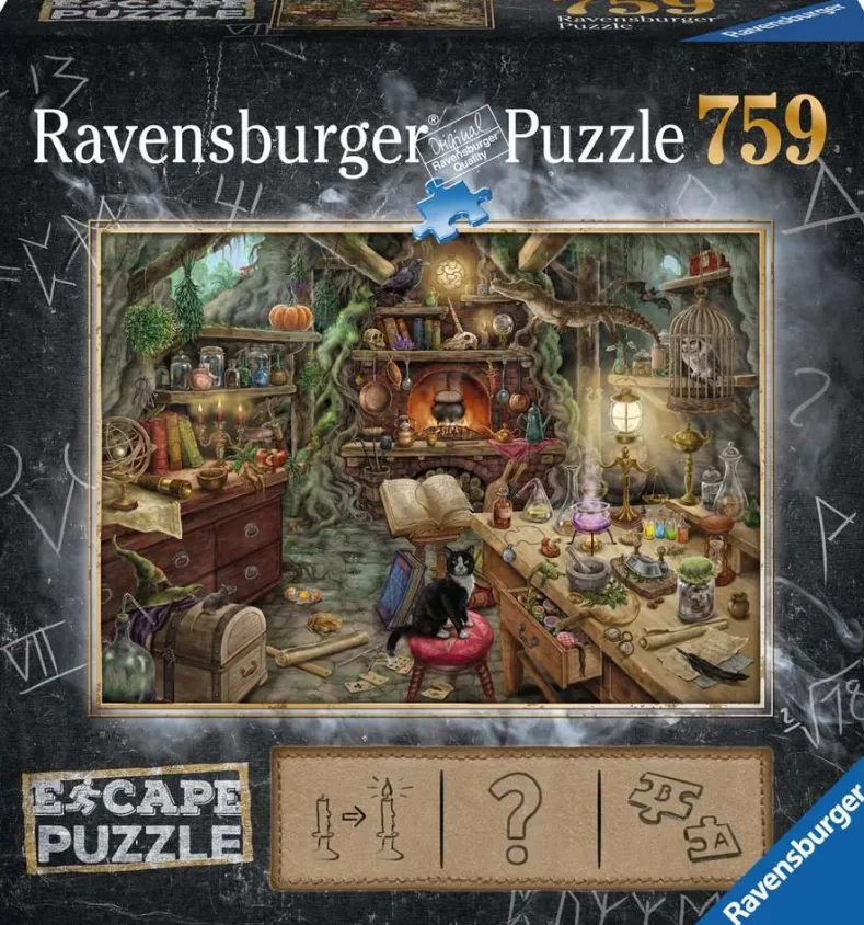 Escape 3 - De heksenkeuken Puzzel (759 stukjes)
