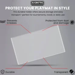 Evoretro - Topload Holder For Playmat 36x62 cm Playmats (5 stuks)