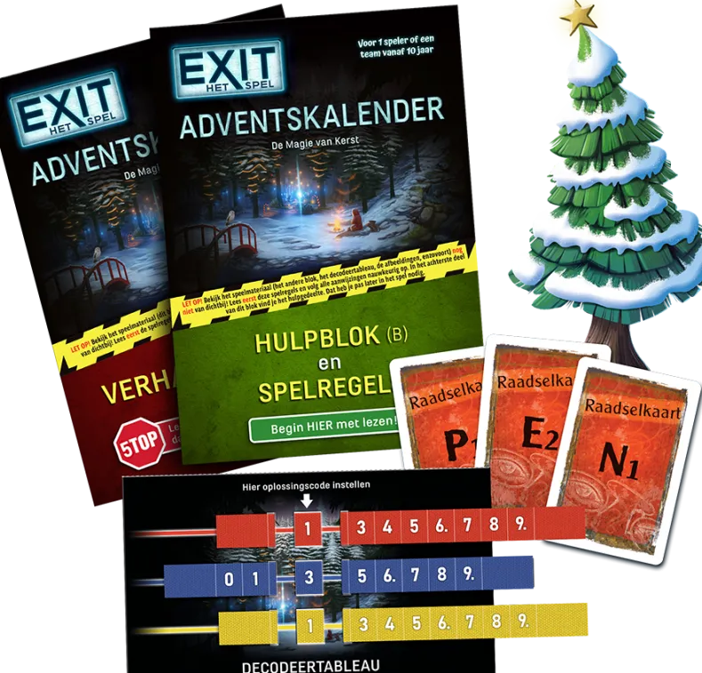 Exit Adventskalender - De Magie van Kerst (doos beschadigd)