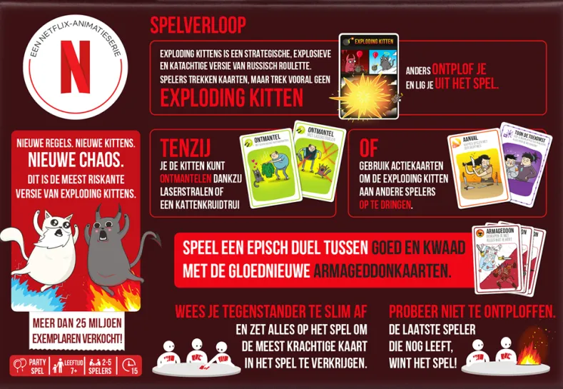 Exploding Kittins Good vs Evil (NL)
