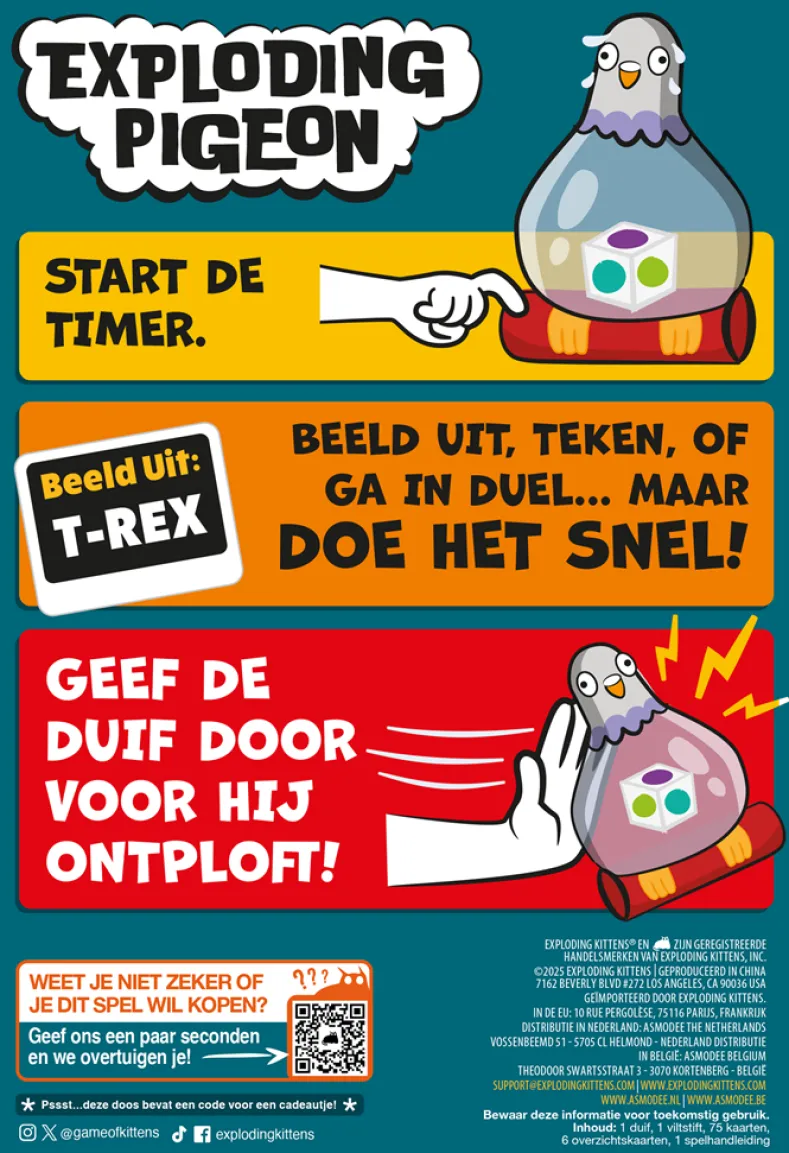 Exploding Pigeon NL