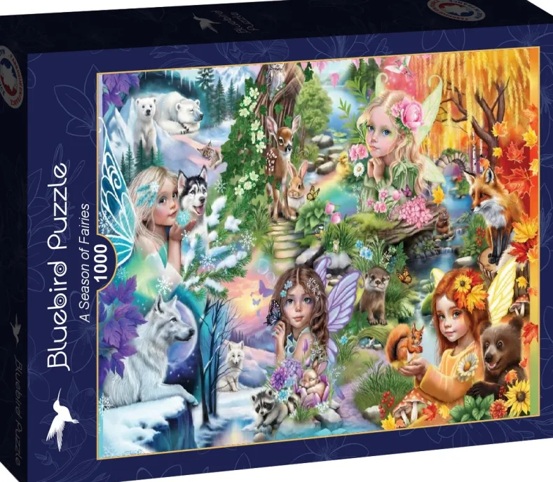 Fairy Seasons Puzzel (1000 stukjes)