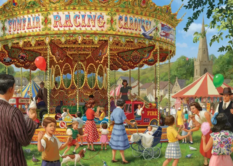 Falcon – The Carousel Puzzel (1000 stukjes)