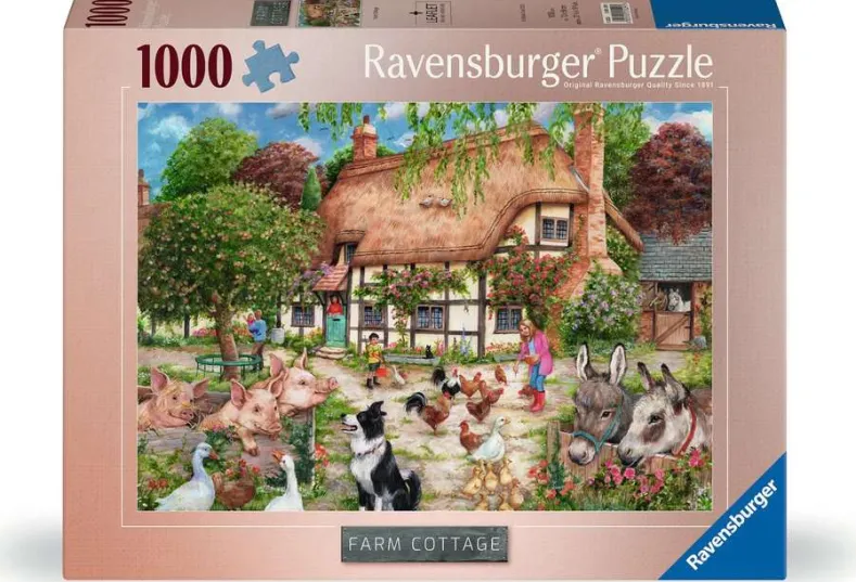 Farm Cottage Puzzel (1000 stukjes)