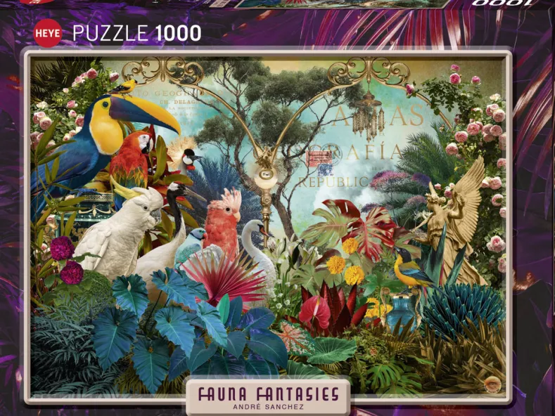 Fauna Fantasies - Birdiversity Puzzel (1000 stukjes)