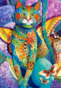 Feline fiesta Puzzel (1500 stukjes)