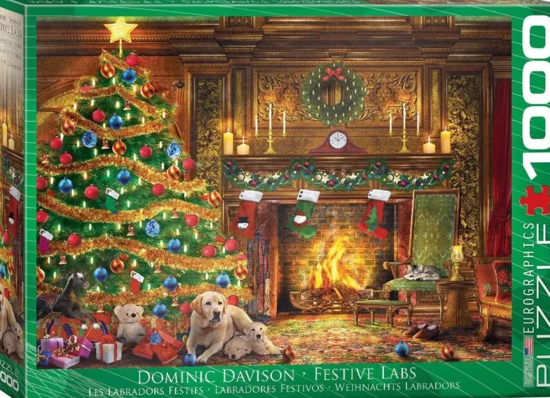 Festive Labs - Dominic Davison Puzzel (1000 stukjes)