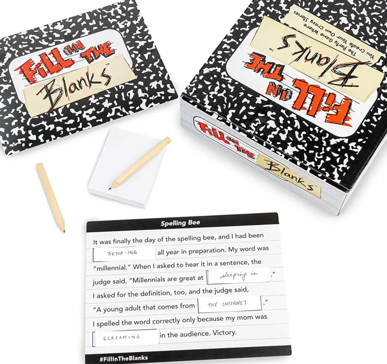 Fill in the Blanks - Party Games