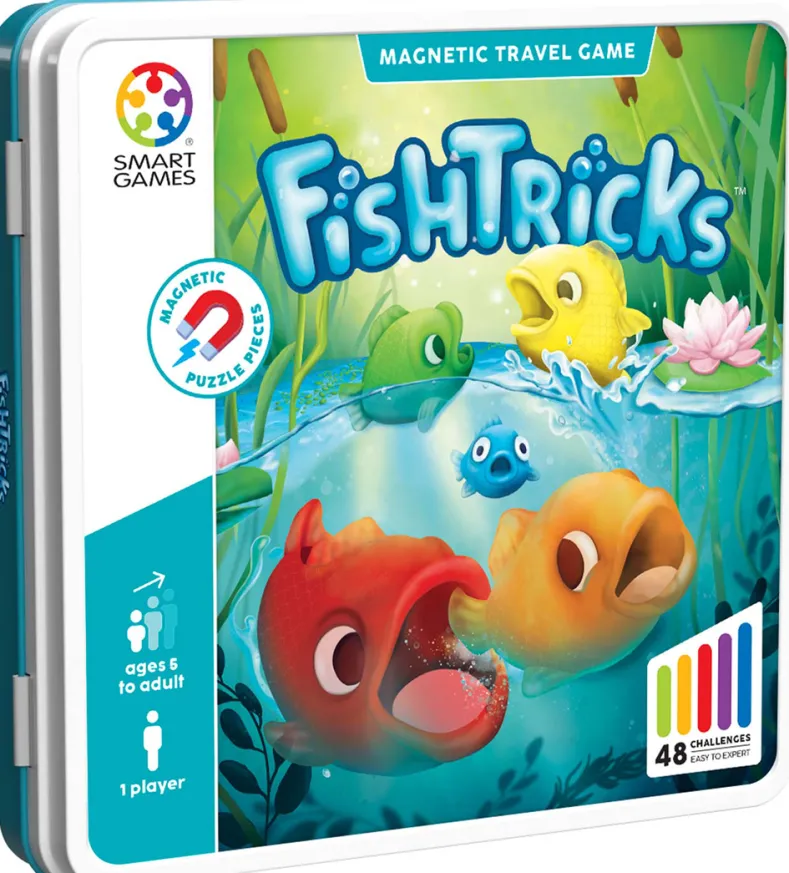 FishTricks Magnetisch Reisspel in Blik