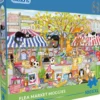 Flea Market Moggies Puzzel (100XXL stukjes)
