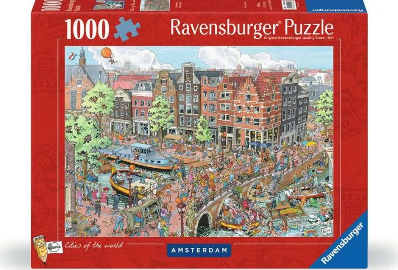Fleroux - Amsterdam Puzzel (1000 stukjes)
