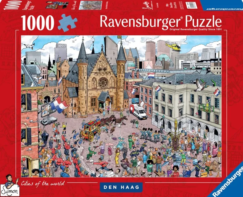Fleroux - Den Haag Puzzel (1000 stukjes)