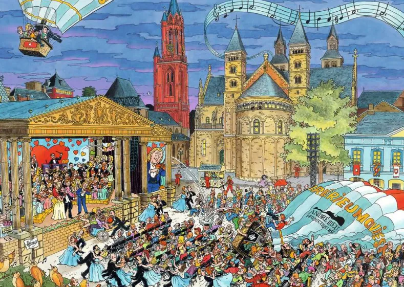 Fleroux - Maastricht Puzzel (1000 stukjes)