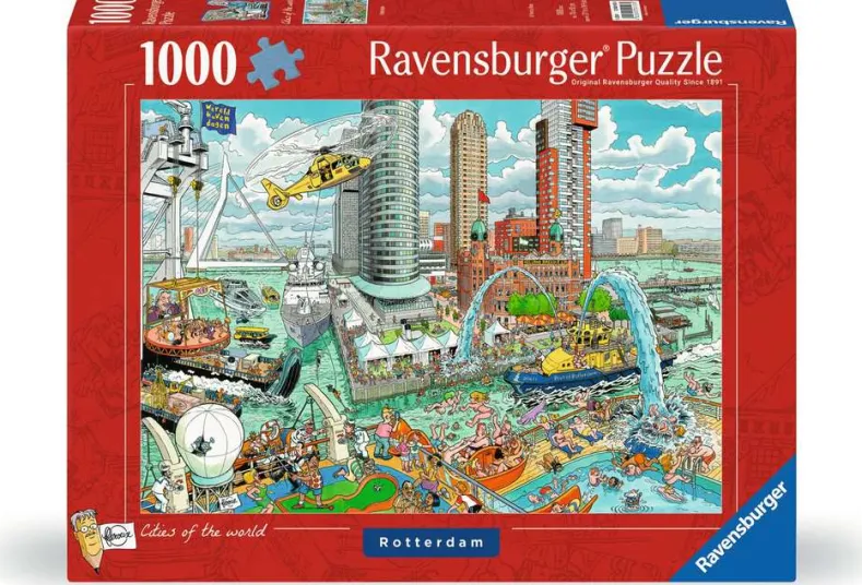 Fleroux - Rotterdam Puzzel (1000 stukjes)