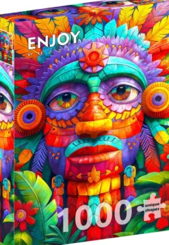 Floral Totem Puzzel (1000 stukjes)