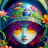 Floral Warrior Puzzel (1000 stukjes)