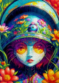 Floral Warrior Puzzel (1000 stukjes)