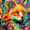 Flower Garden Fox Puzzel (1000 stukjes)