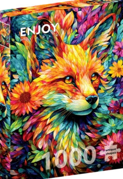 Flower Garden Fox Puzzel (1000 stukjes)