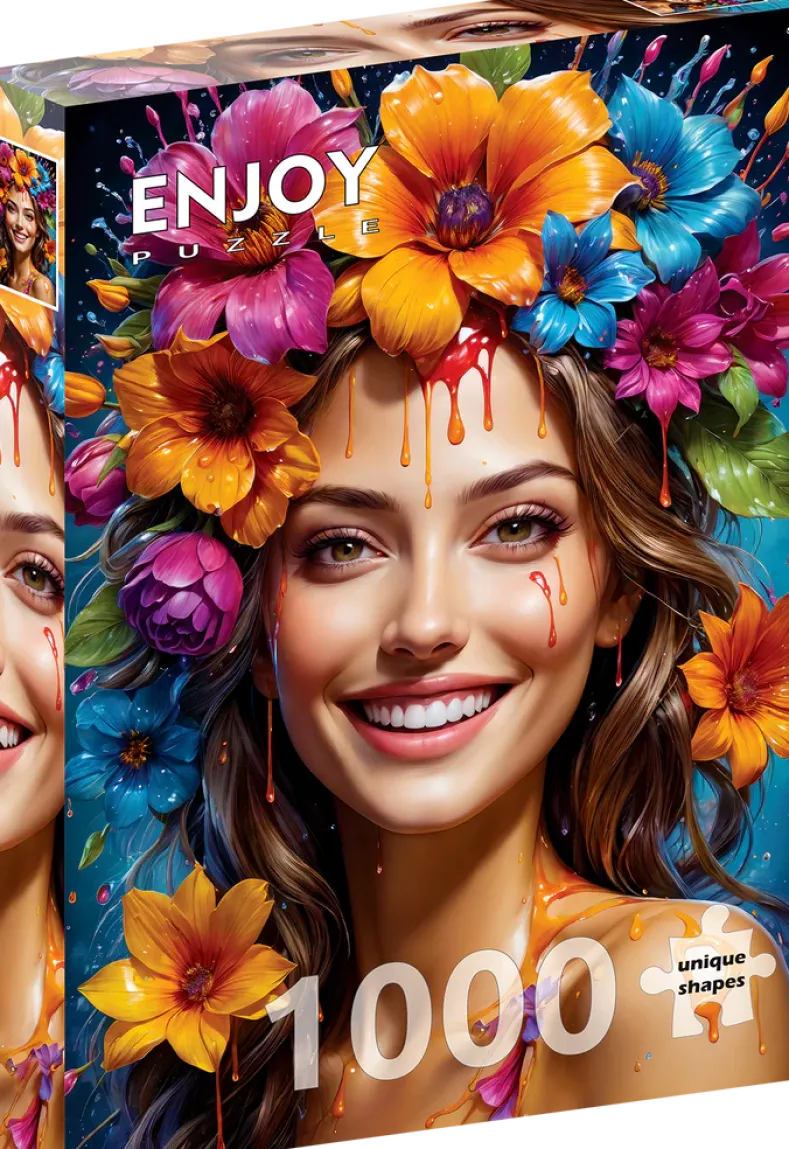 Flower Girl Puzzel (1000 stukjes)