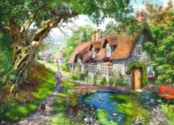 Flower Hill Lane Puzzel (1000 stukjes)