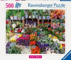 Flower Market France Puzzel (500 stukjes)