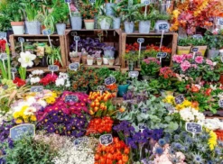 Flower Market France Puzzel (500 stukjes)