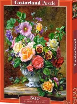 Flowers in a Vase Puzzel (500 stukjes)