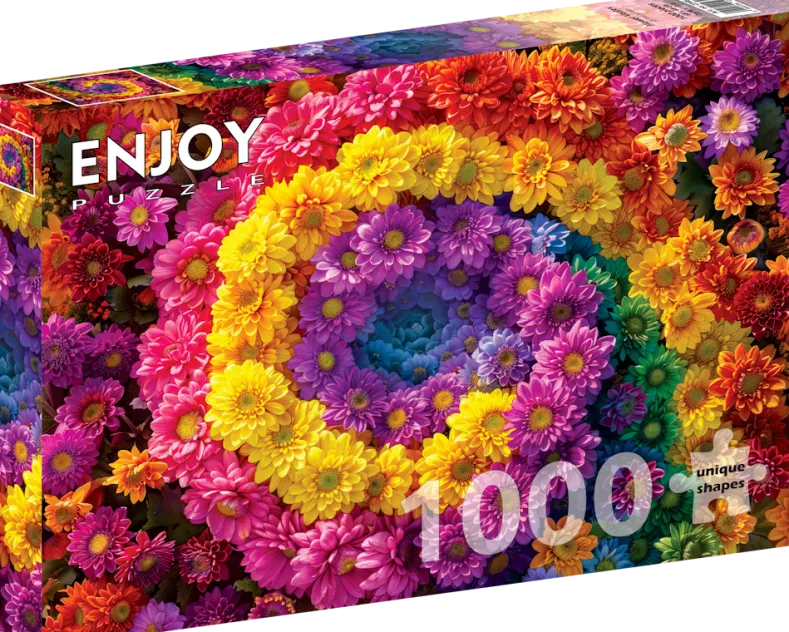 Flower Vortex Puzzel (1000 stukjes)