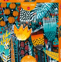 Flowery - Tropic Sun Puzzel (1000 stukjes) (doos beschadigd)