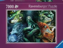 Fluisteringen van het Bos - Wolven Puzzel (7000 stukjes)