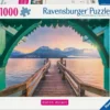 Footbridge at Lac d'Annecy Puzzel (1000 stukjes)