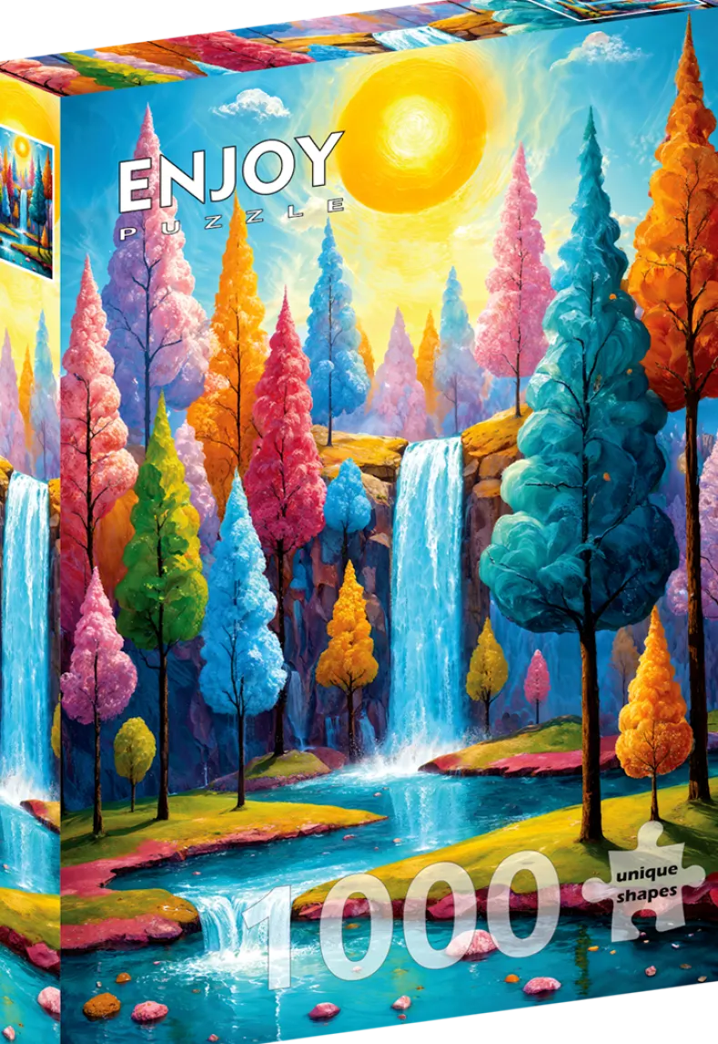 Forest Cascade Puzzel (1000 stukjes)