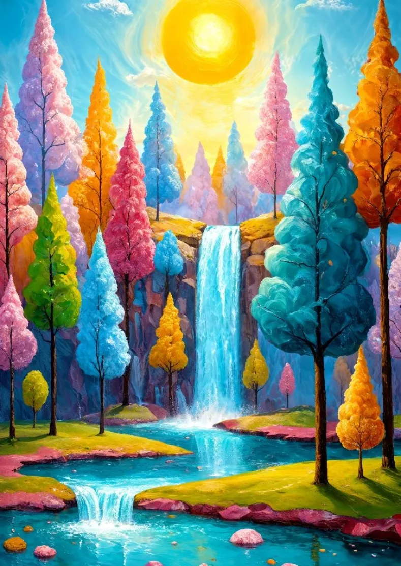 Forest Cascade Puzzel (1000 stukjes)