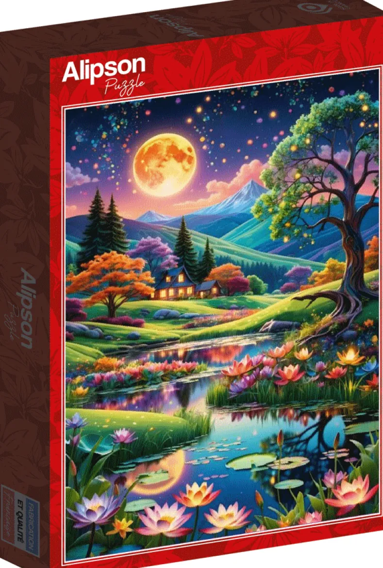 Full Moon at Night Puzzel (500 stukjes)