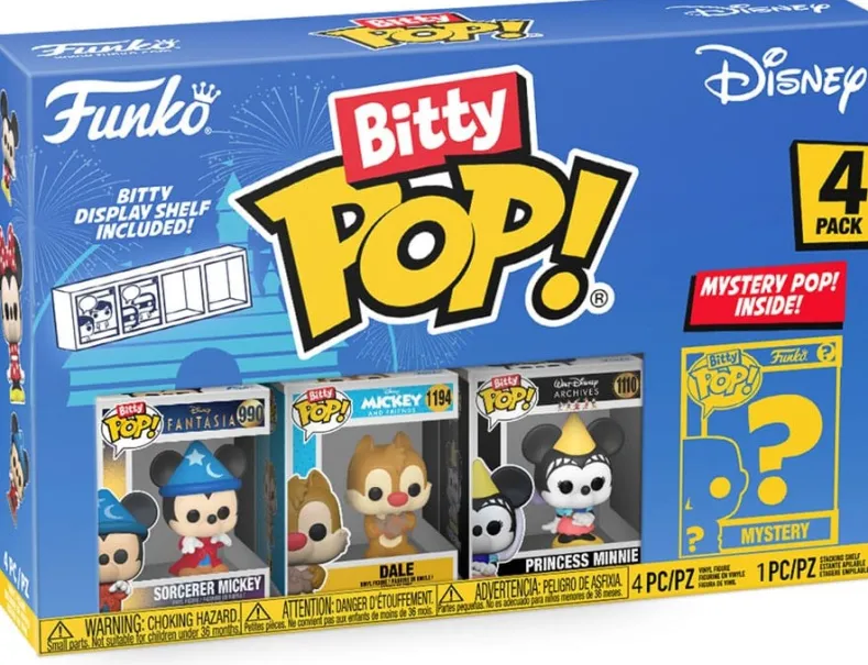 Funko Bitty Pop! - Disney Sorcerer Mickey 4-Pack