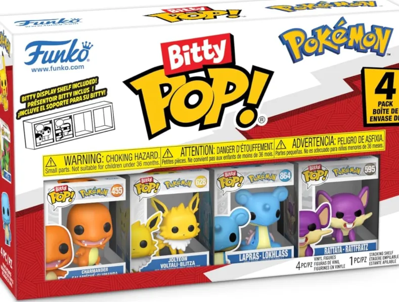 Funko Bitty Pop! - Pokemon 4 Pack - Charmander