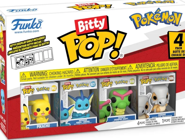 Funko Bitty Pop! - Pokemon 4 Pack - Pikachu