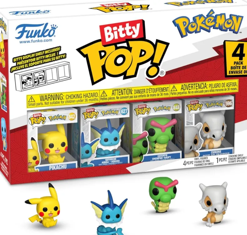 Funko Bitty Pop! - Pokemon 4 Pack - Pikachu
