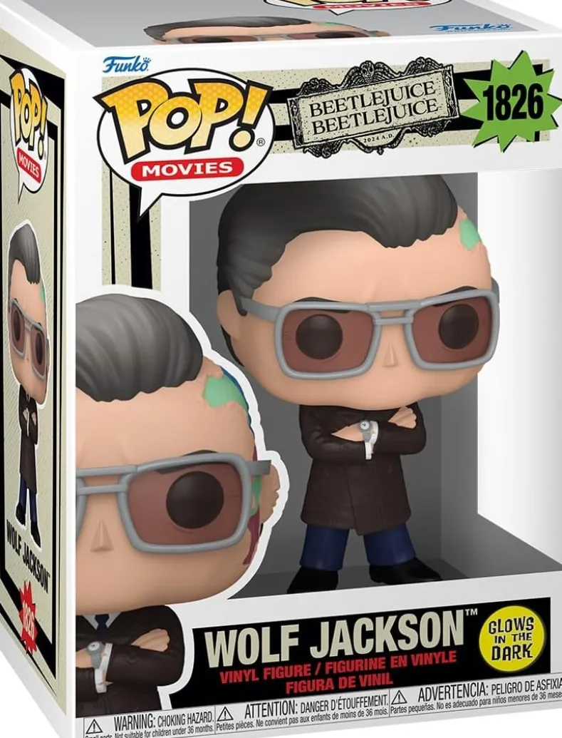 Funko Pop! - Beetlejuice Beetlejuice - Wolf Jackson (GITD) #1826