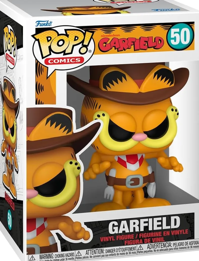 Funko Pop! - Comics Garfield (Cowboy) #50